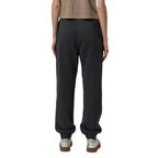 Calvin Klein Jeans gray cotton joggers with elastic waistband and tapered fit, perfect for casual wear and workouts.