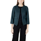 Street One Green Modal Jackets & Coat