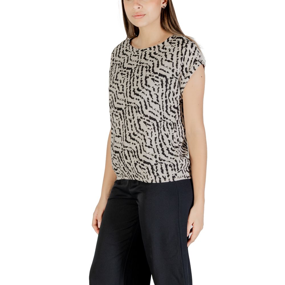 Street One Beige Viscose Blouse Street One