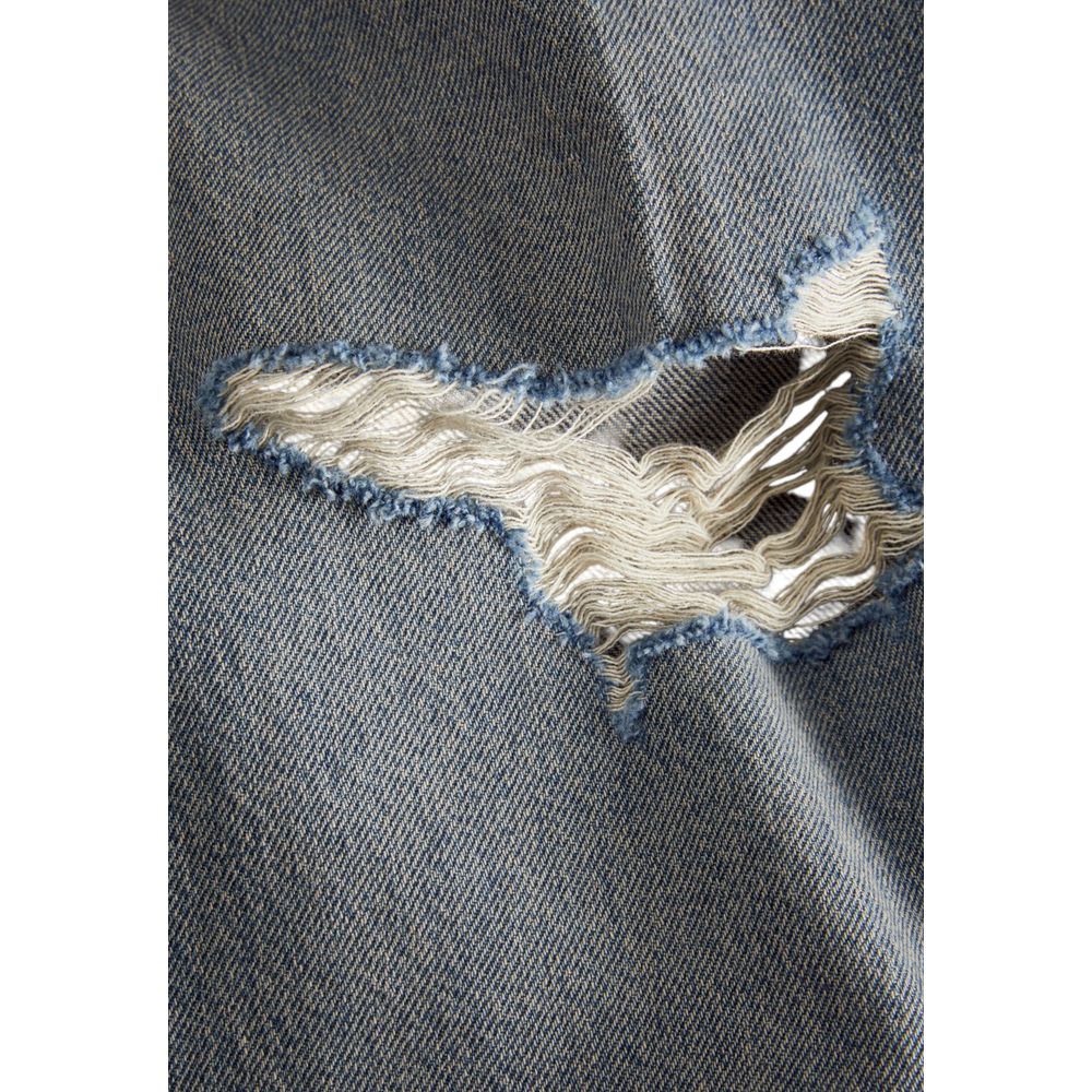 Jack Jones Blue Cotton Relaxed Fit Jeans Jack Jones