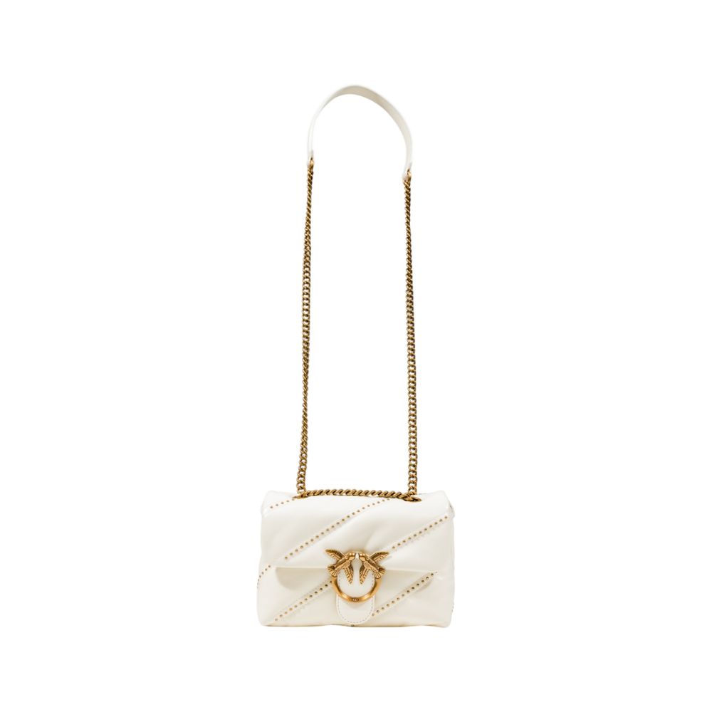 PINKO White Polyethylene Handbag PINKO