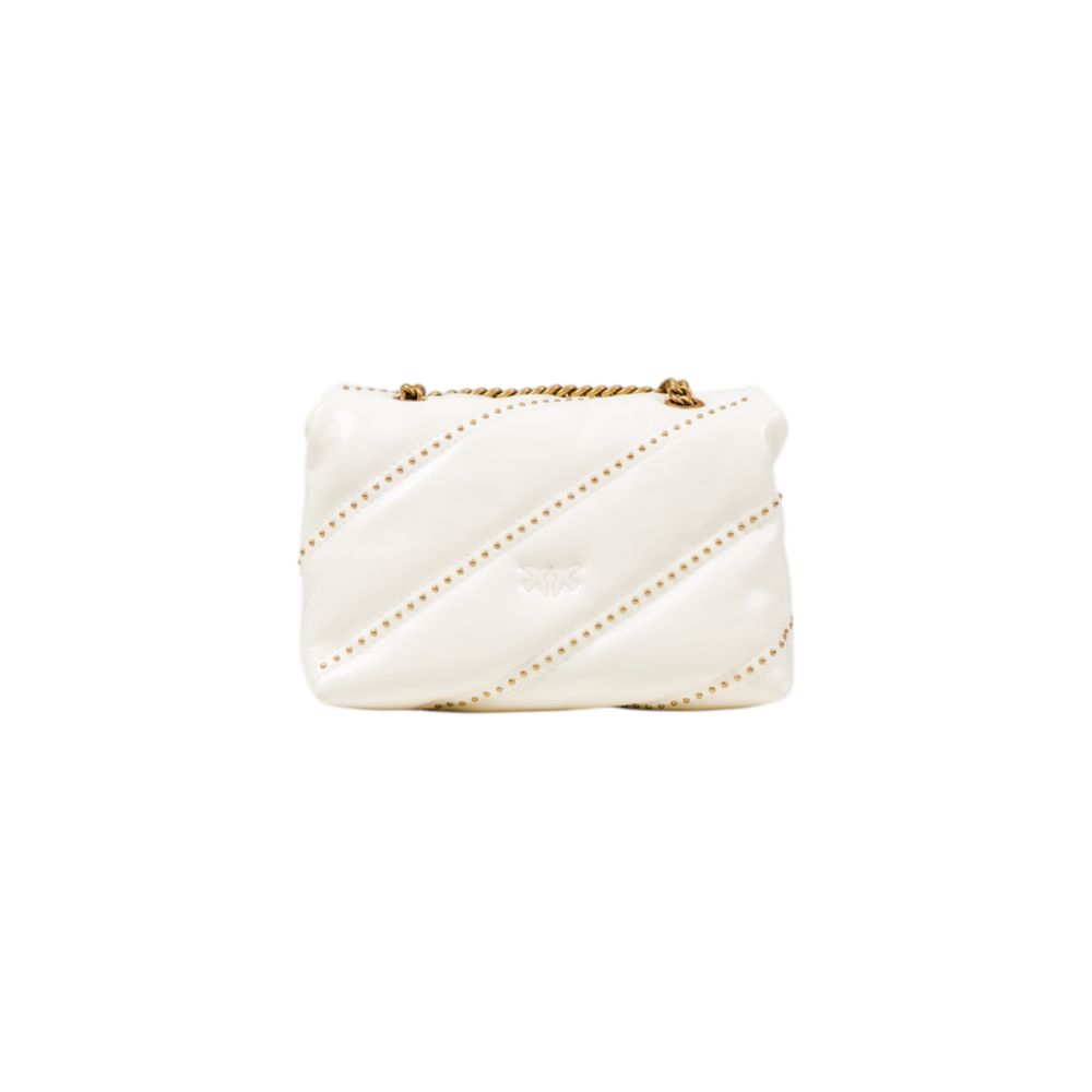 PINKO White Polyethylene Handbag PINKO