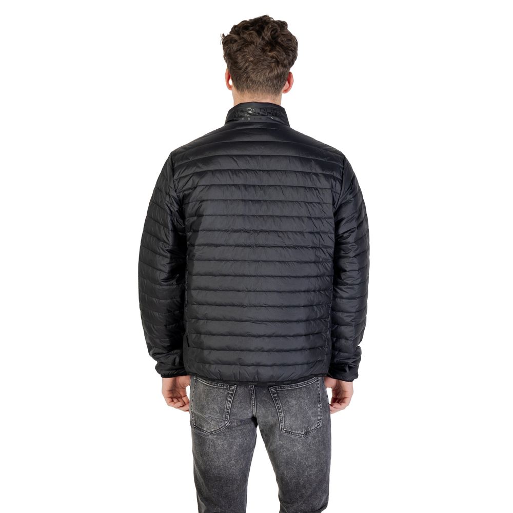 Napapijri Black Polyamide Jackets & Coat