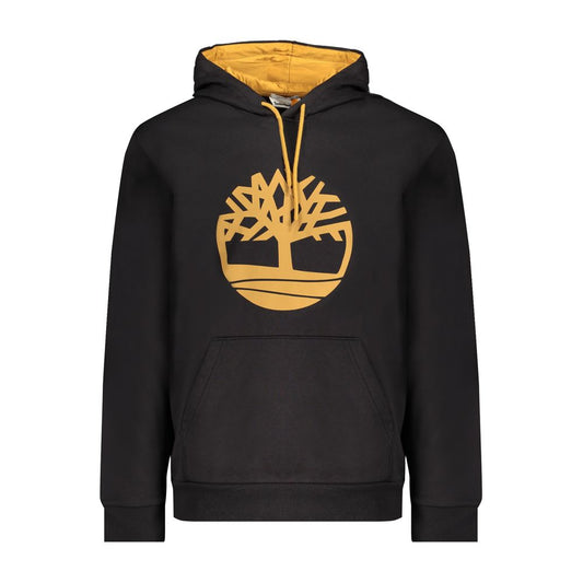 Timberland "Black Cotton Men's Hooded Sweater" Timberland