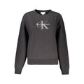 Calvin Klein Black Cotton Women's Sweatshirt Calvin Klein