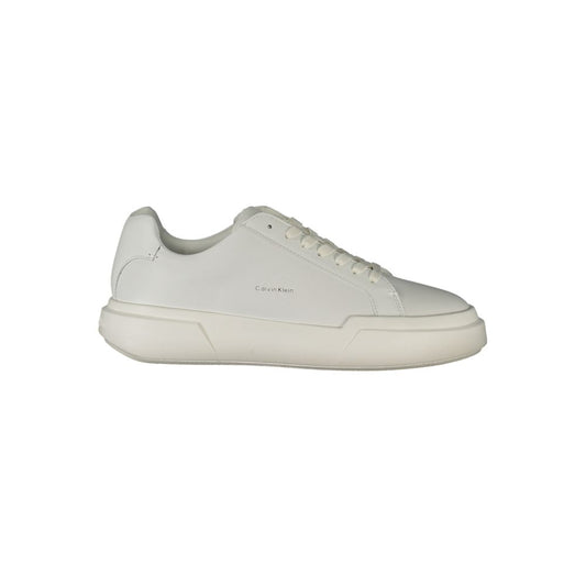 Calvin Klein Bianco Polyurethane Women Sneaker Calvin Klein