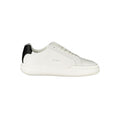 Calvin Klein Bianco leather men's sneakers with white soles and sleek design, perfect for casual and athletic wear.