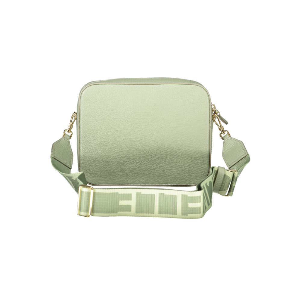 Coccinelle Verde leather women’s handbag with sleek design, top handles, and subtle stitching details.