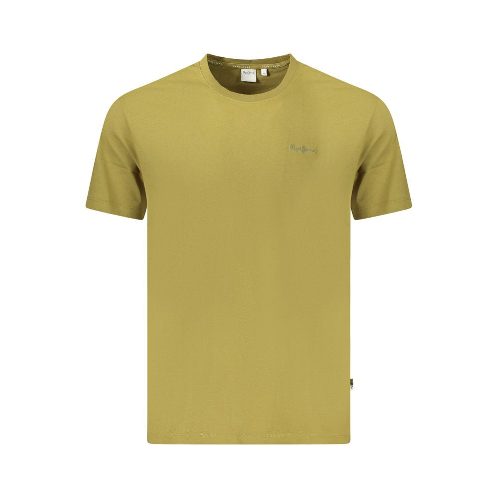 Pepe Jeans Verde Cotton Men T-Shirt - Eljoys Fashion 