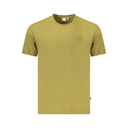 Pepe Jeans Verde Cotton Men T-Shirt Pepe Jeans