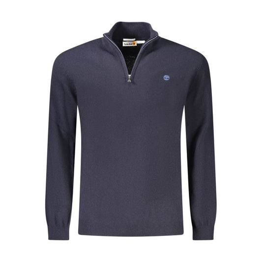 Timberland Blue Wool Men Sweater Timberland