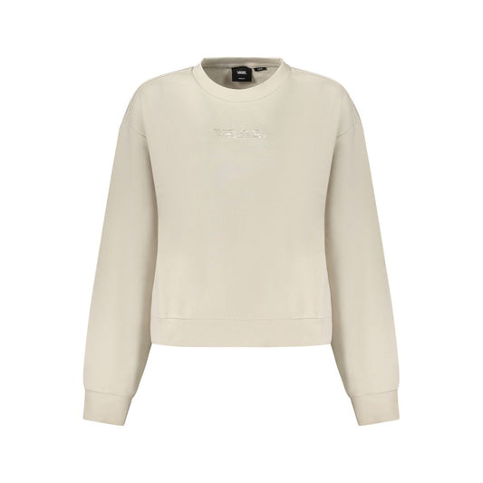 Vans Beige Cotton Women Sweatshirt Vans