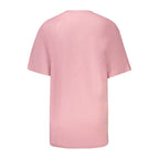 Vans Rosa cotton women's T-shirt with short sleeves and a relaxed fit, featuring a simple, stylish design.