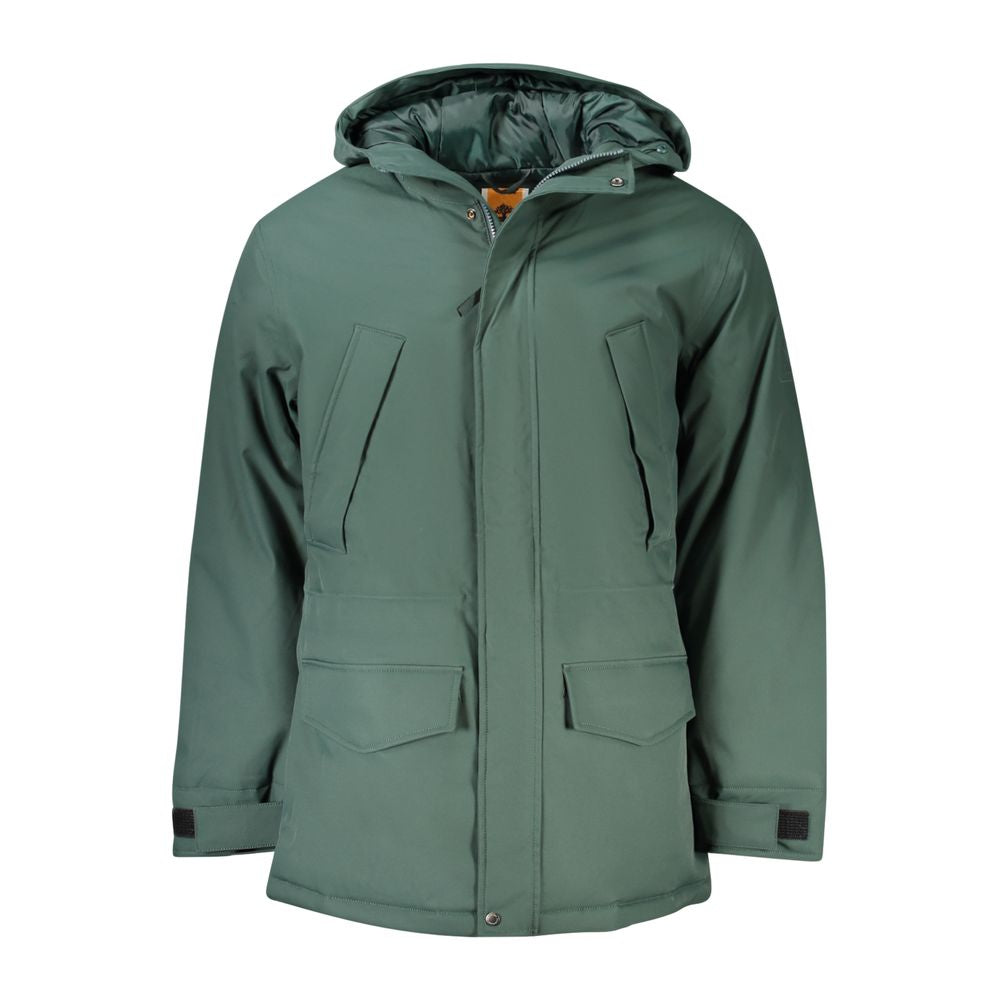 Timberland "Verde Polyester Men's Jacket" - Eljoys Fashion 