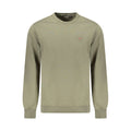 Men's Napapijri Verde cotton sweatshirt featuring a comfortable fit and classic design, suitable for casual wear.
