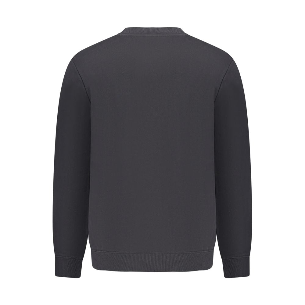 Napapijri Black Cotton Men Sweater Napapijri