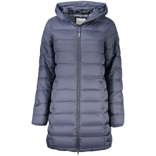 Pepe Jeans Blu Poliammide Women Jacket Pepe Jeans