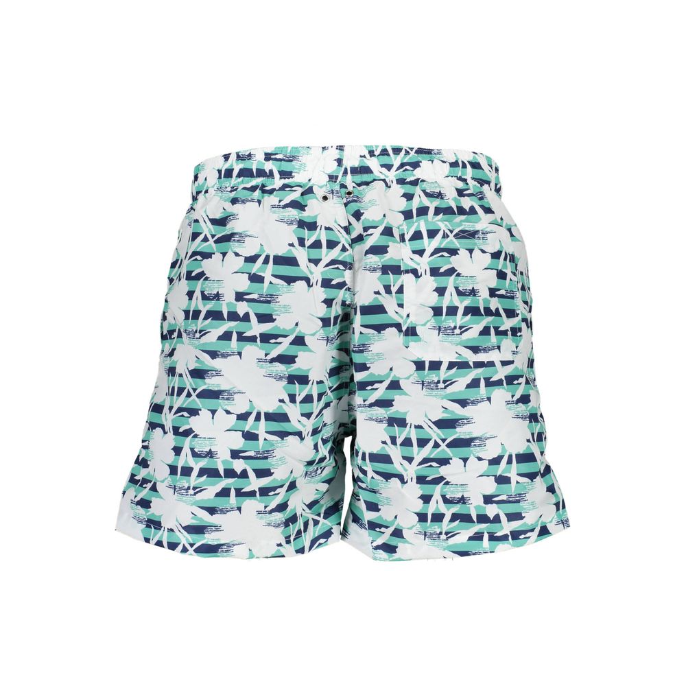 Gant Verde Polyester Men Swim Trunk Gant