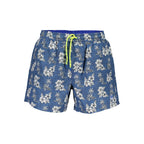North Sails Blu Polyester Men’s Swim Boxer showing blue polyester fabric and comfortable fit for swimming or beachwear.