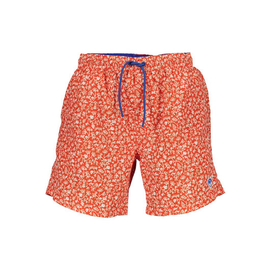 North Sails Red Polyester Men's Swim Boxer North Sails