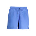 Tommy Hilfiger Azzurro men's swim trunks made of polyamide with a vibrant blue color and classic fit, suitable for swimming and beachwear.