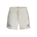 Guess Jeans White Cotton Women's Short - Eljoys Fashion 