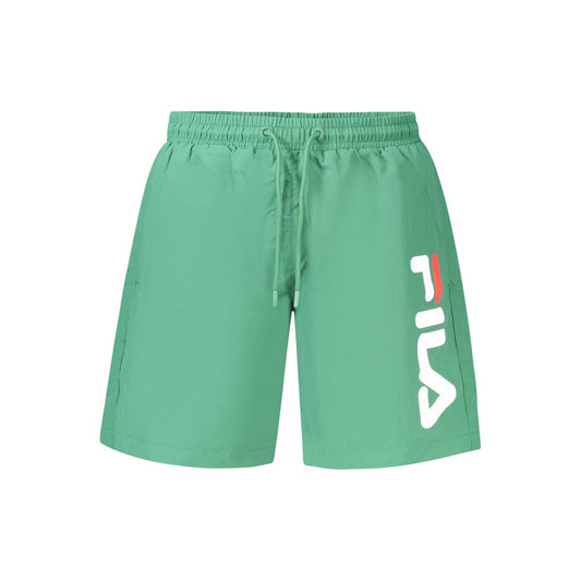 Fila Verde Poliammide Men's Swim Trunk Fila