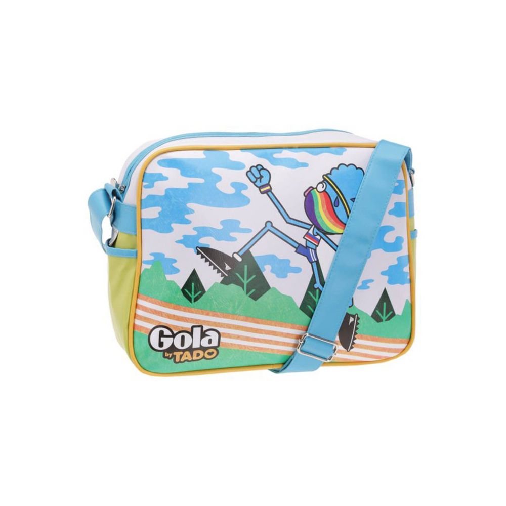 Gola Bianco synthetic women's shoulder bag with sleek design, featuring adjustable strap and spacious interior for everyday use.