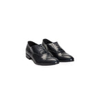 Roberto Pepe Luxury Blue Leather Men Shoe