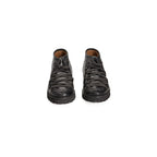 Roberto Pepe Luxury Black Calfskin Men Boot