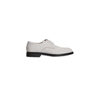 Roberto Pepe Luxury White Leather Men Shoe Roberto Pepe Luxury