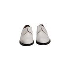 Roberto Pepe Luxury White Leather Men Shoe Roberto Pepe Luxury