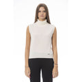 Baldinini Trend White Wool Women Sweater Baldinini Trend