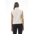 Baldinini Trend White Wool Women Sweater Baldinini Trend