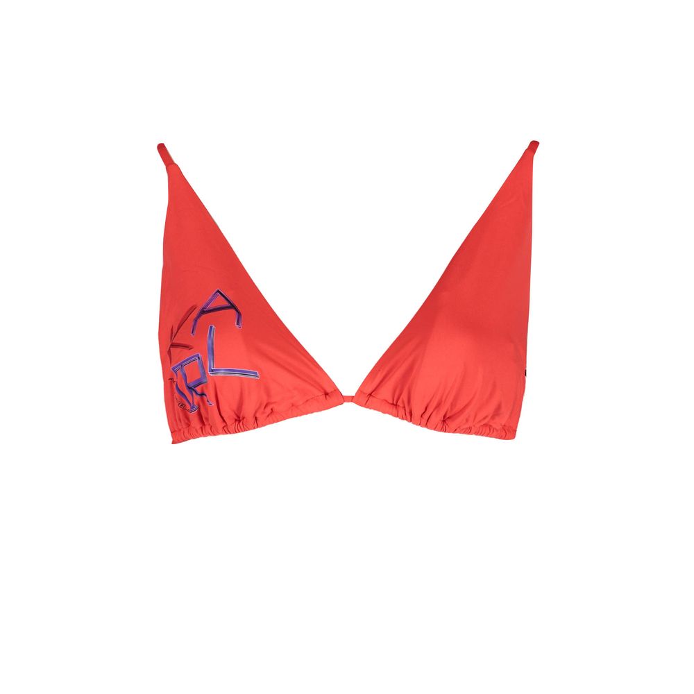 Karl Lagerfeld Rosso Poliammide women’s swimsuit featuring a sleek red design and adjustable straps.