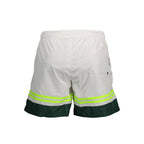 Karl Lagerfeld Bianco Polyester Men's Swim Boxer