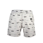 Karl Lagerfeld White Polyester Men's Swim Trunks Karl Lagerfeld