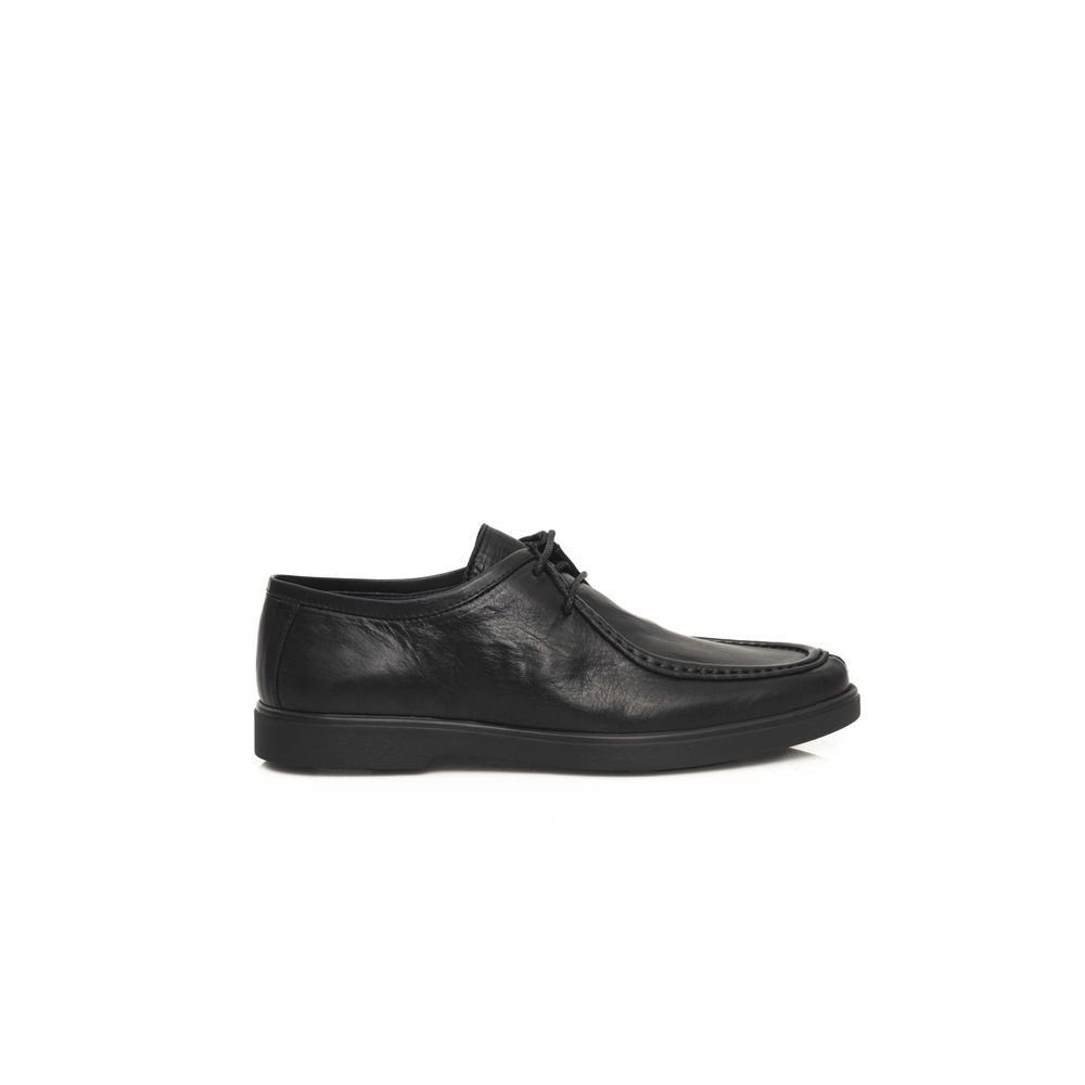 Cerruti 1881 Black Cowhide Men's Derby Shoe
