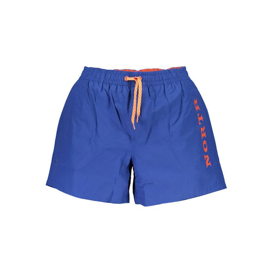 North Sails Blue Polyester Men's Swim Trunks North Sails