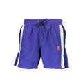 Norway 1963 men's swim boxer in blue poliammide fabric, featuring a comfortable fit and classic design.