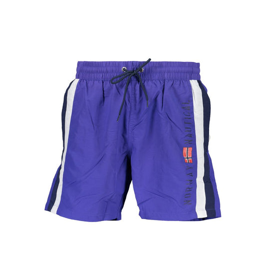 Norway 1963 Blu Poliammide Men's Swim Boxer Norway 1963