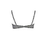 Karl Lagerfeld black polyamide women's swimsuit with sleek design and shoulder straps, perfect for swimming and beachwear.