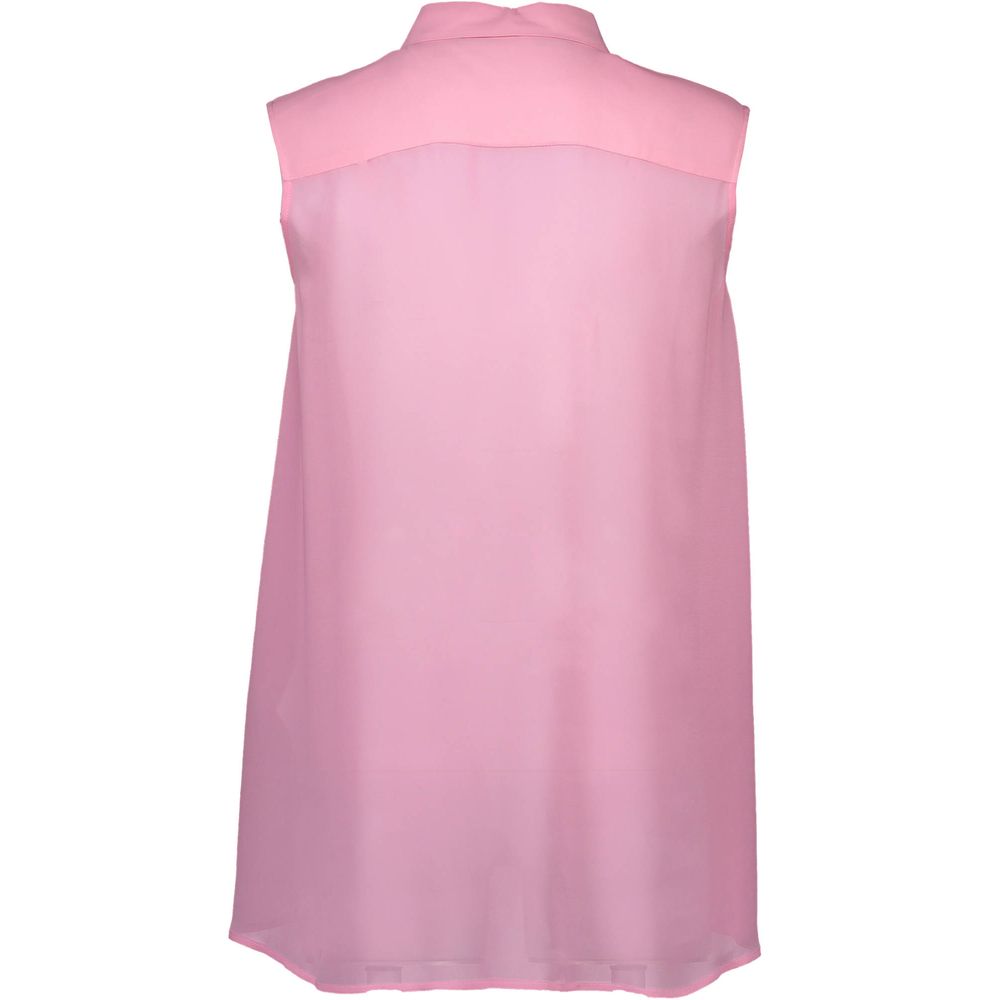 Love Moschino Rosa Viscosa women's shirt with soft pink fabric and stylish design, perfect for a chic casual look.