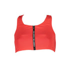 Karl Lagerfeld Rosso polyamide women's swimsuit showing a sleek red one-piece with a modern fit and stylish design.