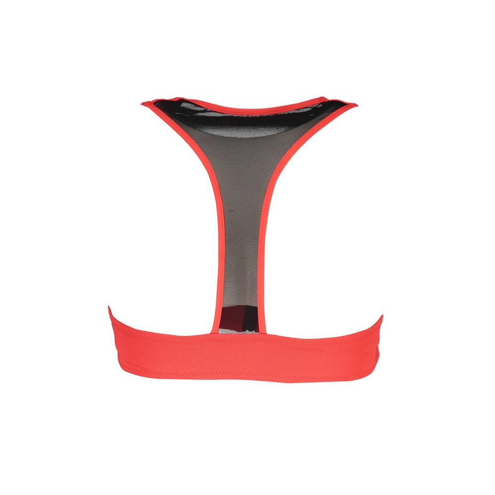 Karl Lagerfeld Rosso polyamide women's swimsuit featuring a sleek, fitted design and vibrant red color.