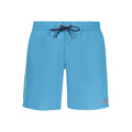 Norway 1963 Azzurro men's swim trunks made of polyamide, featuring a blue color and comfortable fit.
