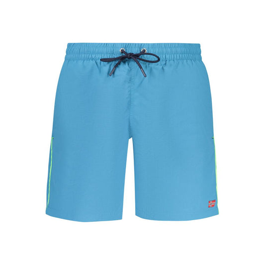 Norway 1963 Azzurro Poliammide Men's Swim Trunk Norway 1963