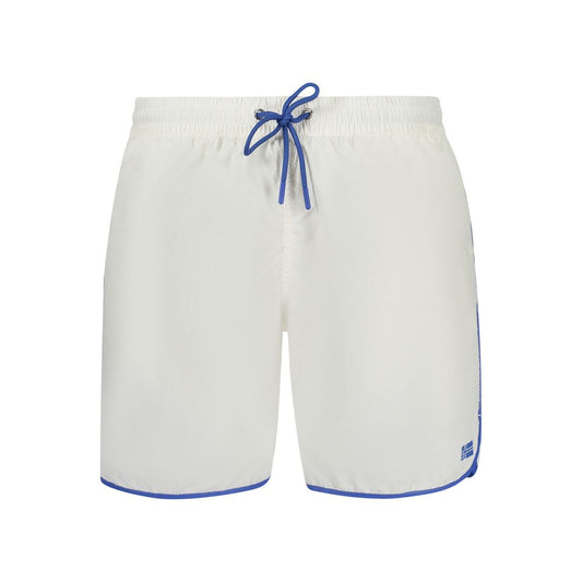 Norway 1963 Bianco Poliammide Men's Swim Boxer Norway 1963