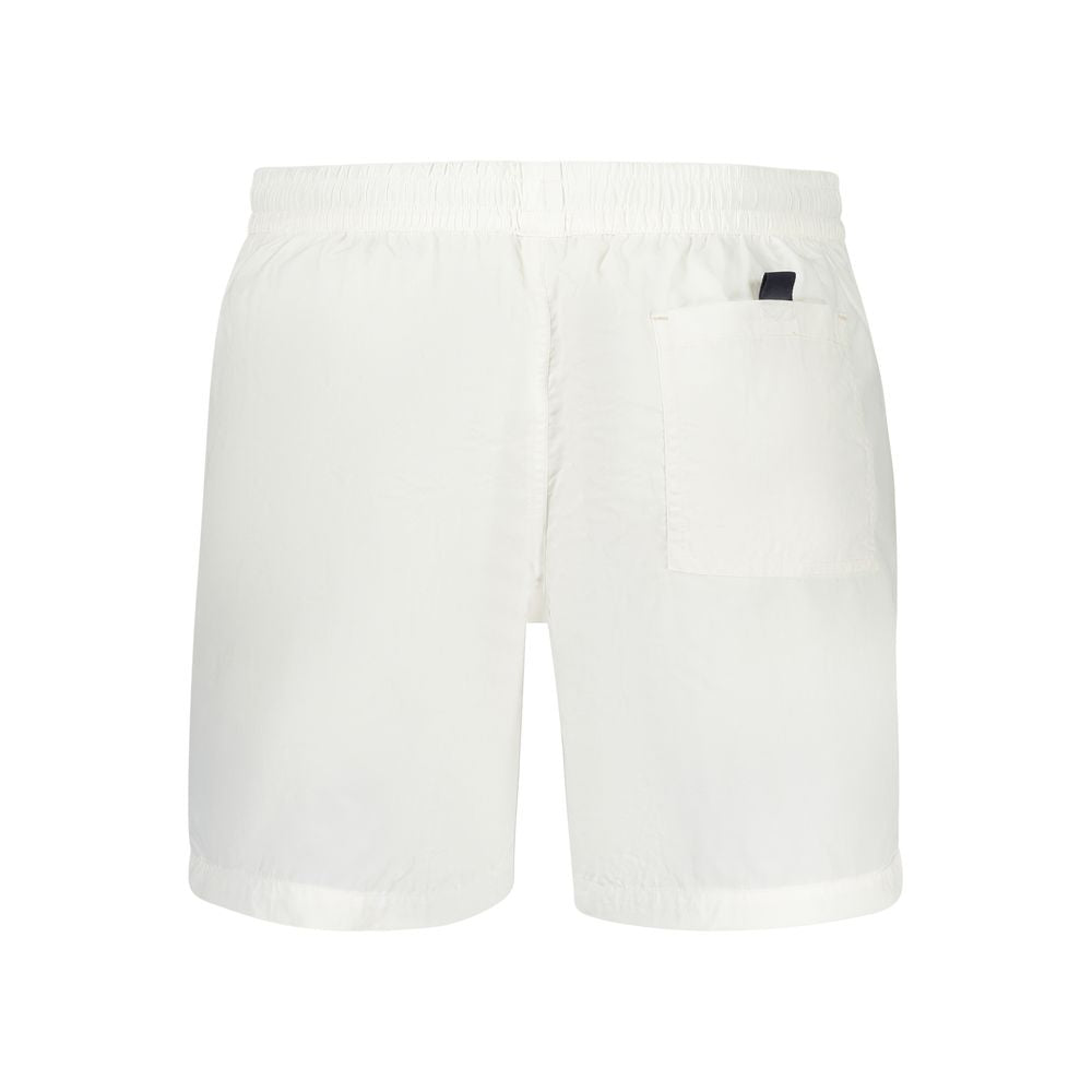 White polyamide men's swim boxers by Norway 1963 with a comfortable fit and classic design.