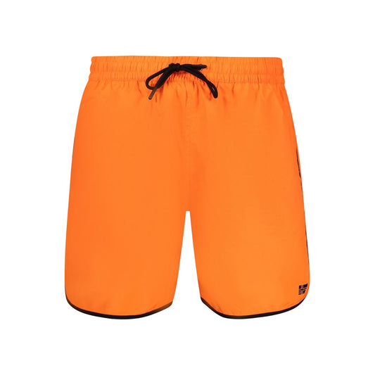 Norway 1963 Arancione Poliammide Men's Swim Boxer Norway 1963